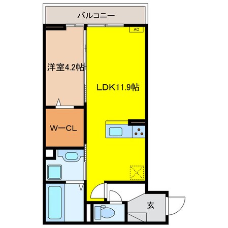 D-ROOM南高橋町WESTの物件間取画像